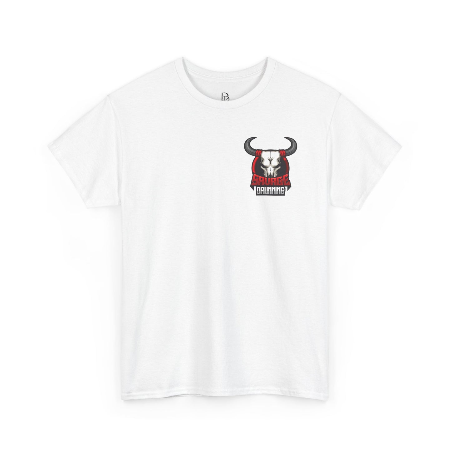 Savage Drumming Logo Cotton Tee