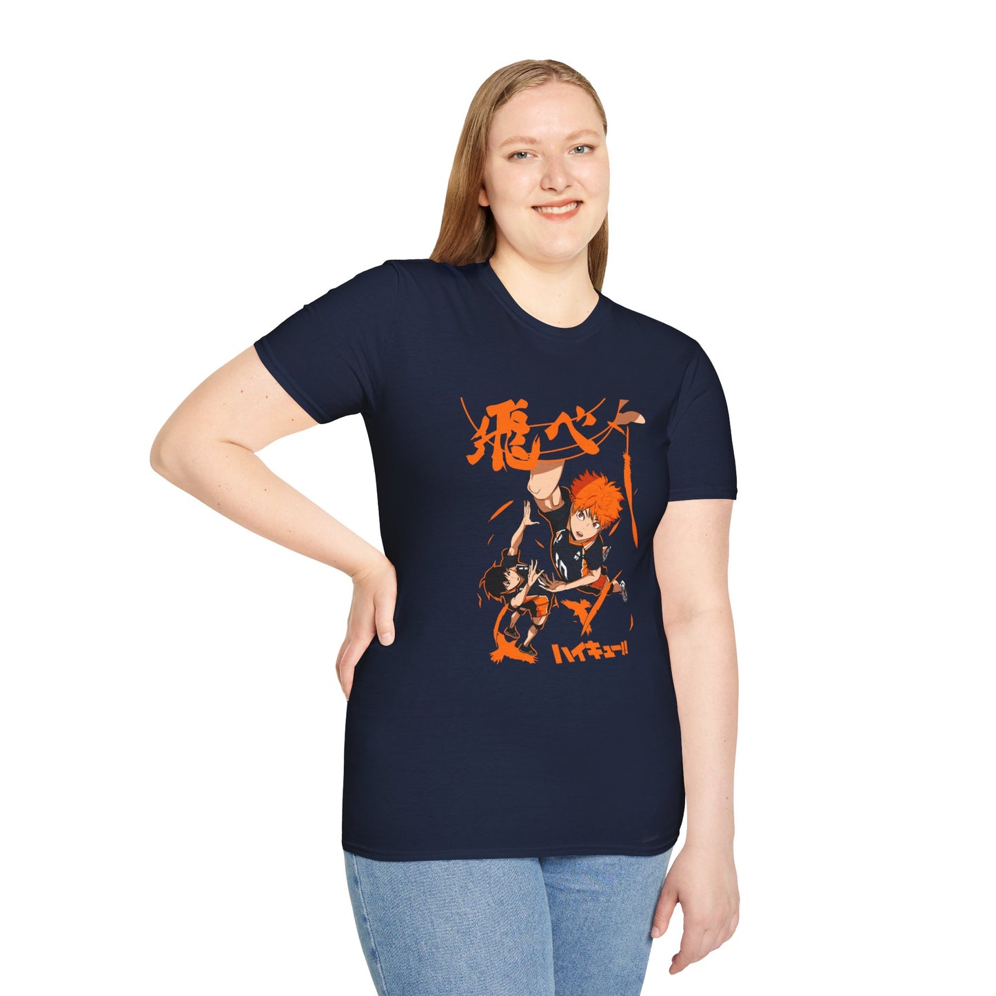 Anime Spiking Volleyball T-Shirt