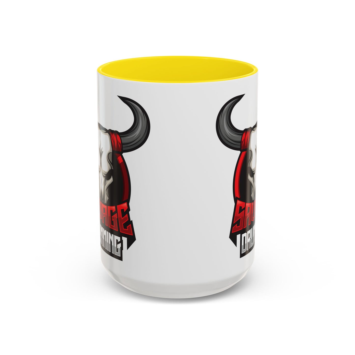 Savage Drumming Accent Coffee Mug | 11 & 15oz |