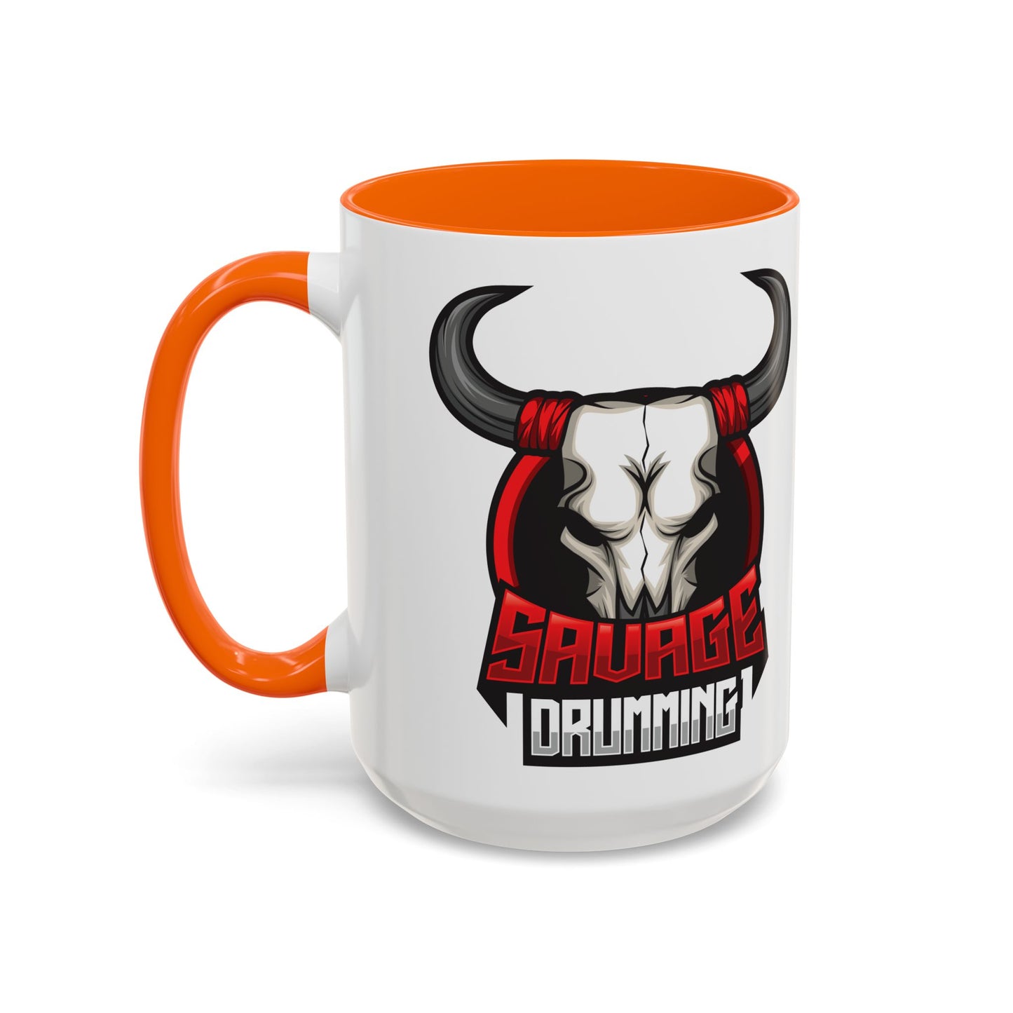 Savage Drumming Accent Coffee Mug | 11 & 15oz |