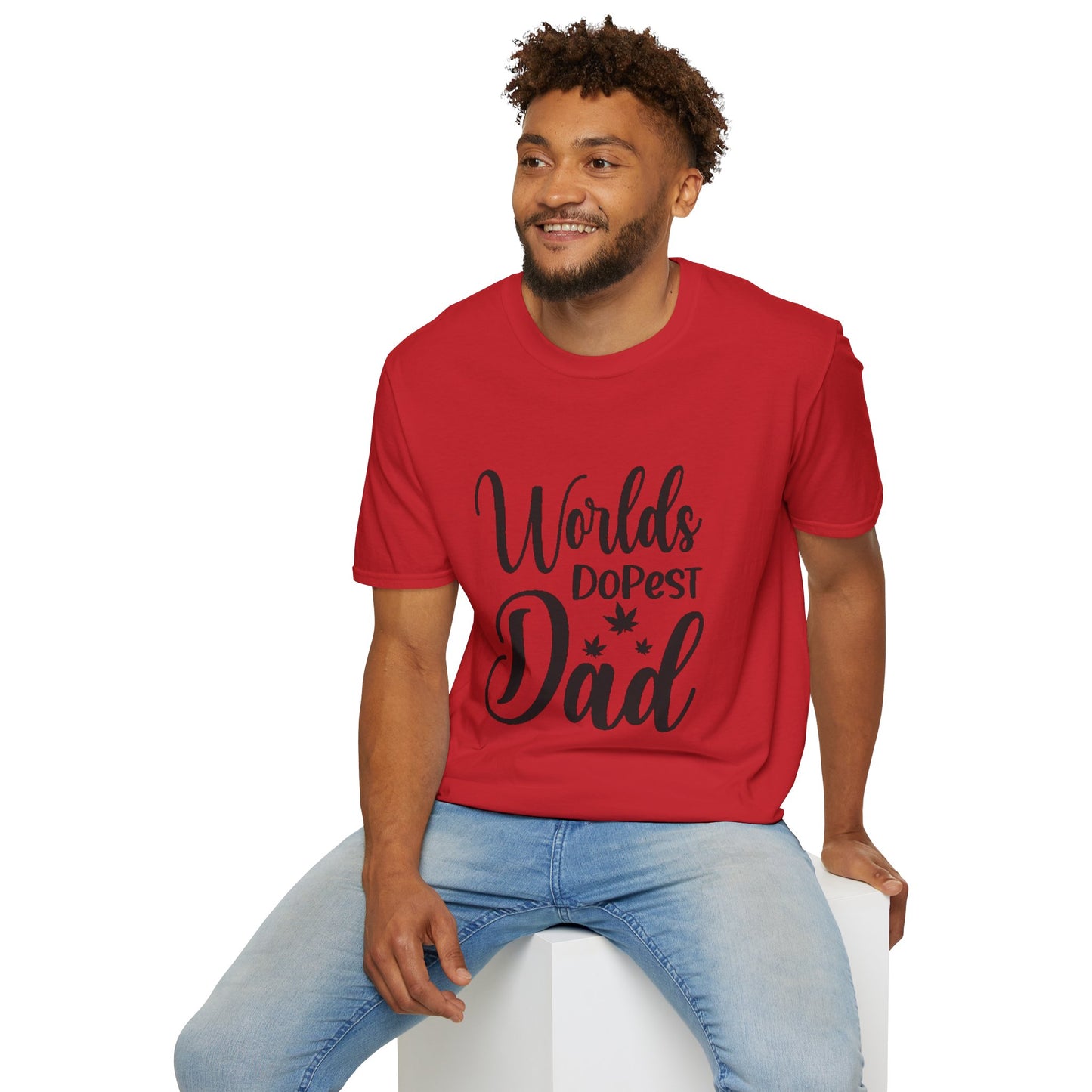 Dad Unisex T-Shirt - World's Dopest Dad