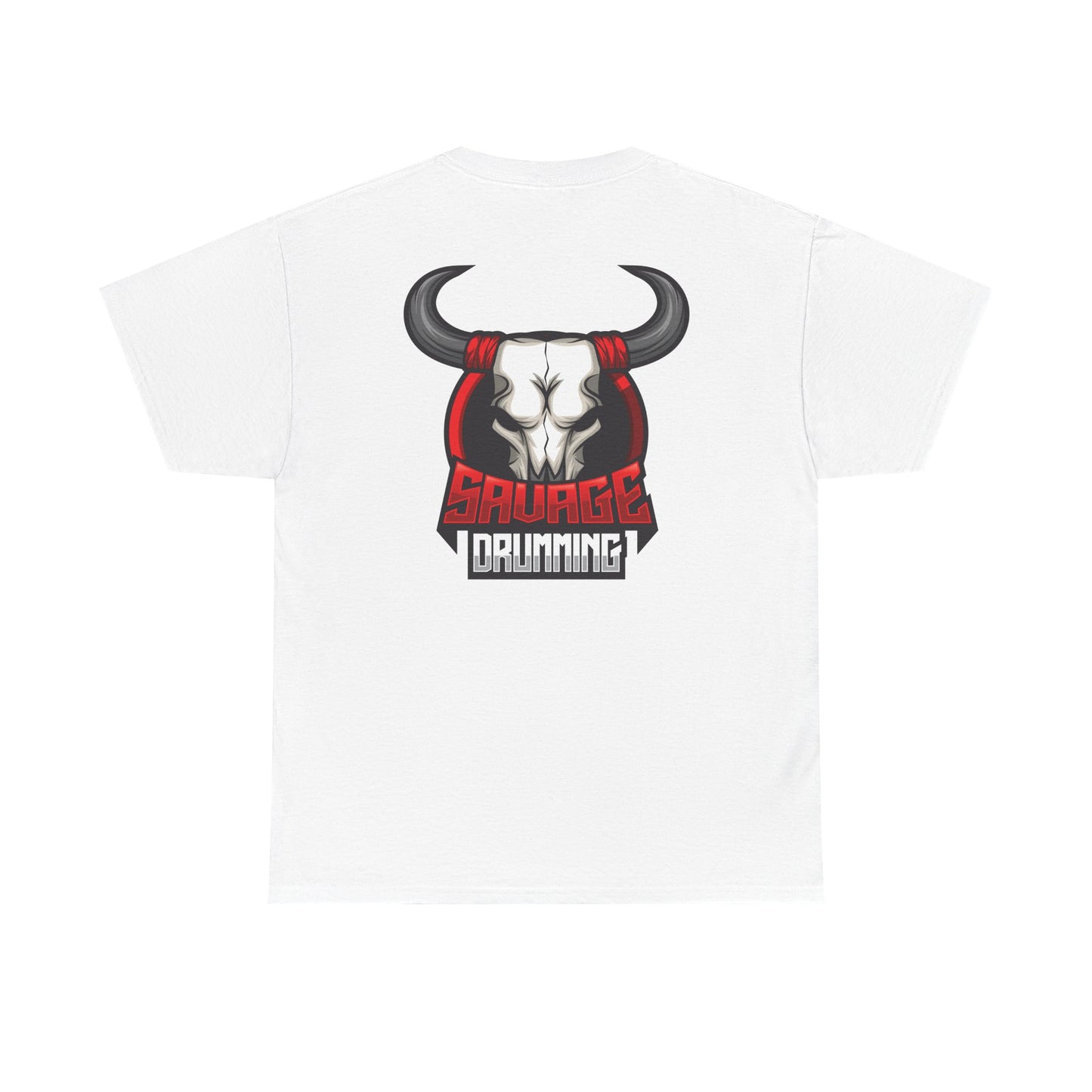 Savage Drumming Logo Cotton Tee