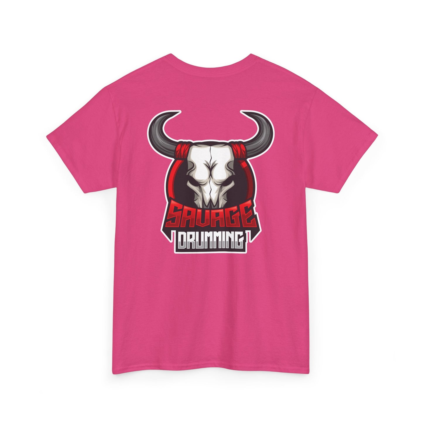 Savage Drumming Logo Cotton Tee