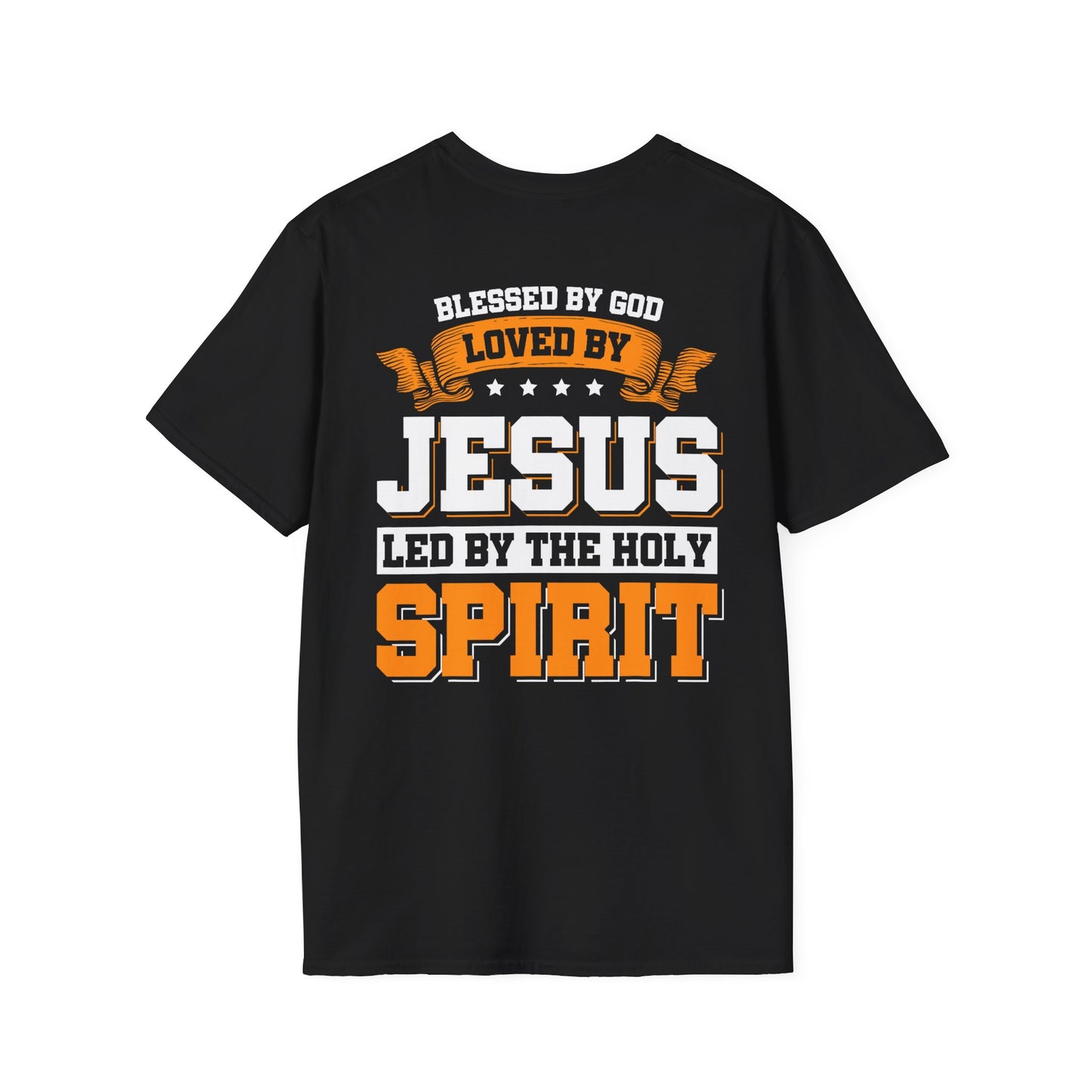 Christian T-Shirt Blessed loved and led