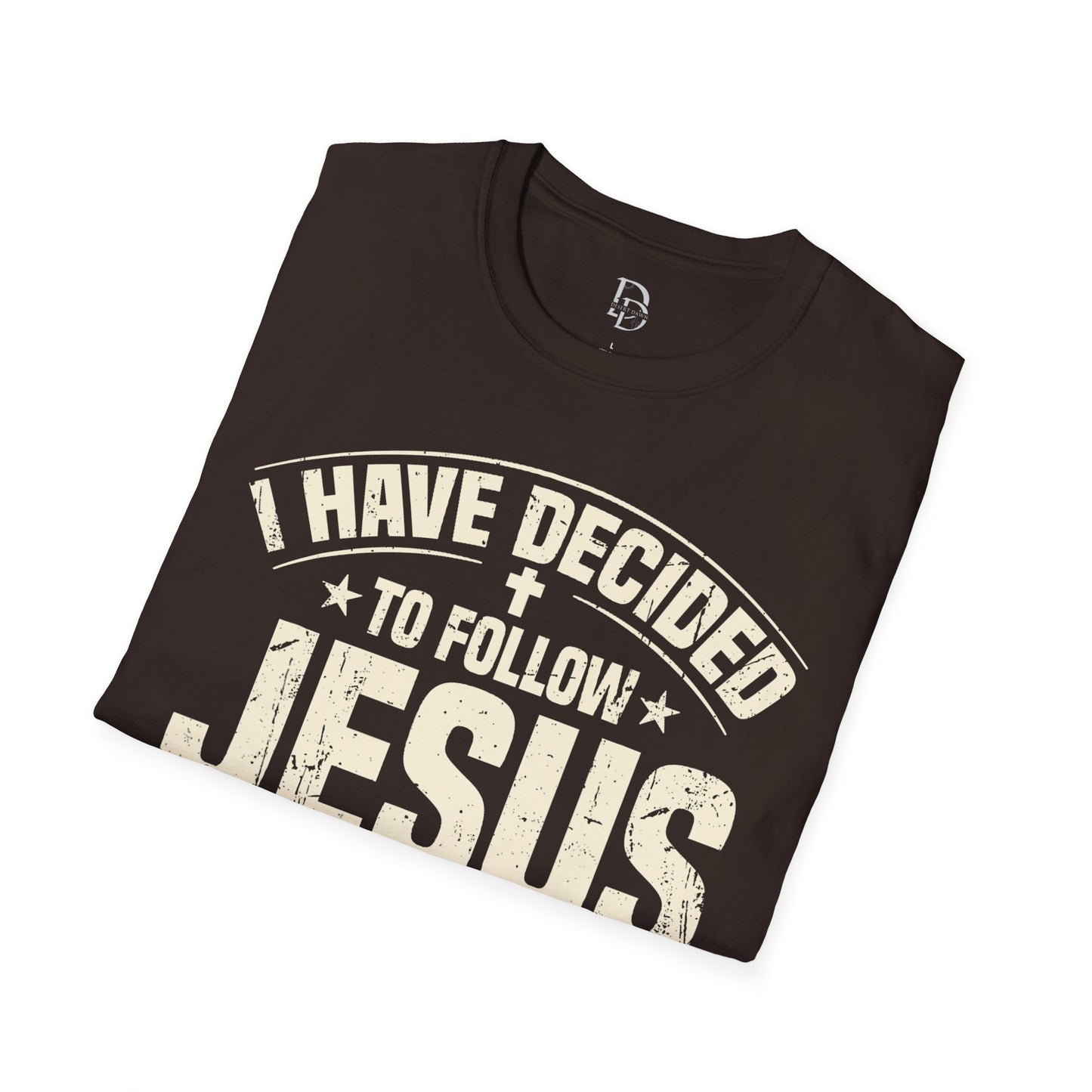 Faith Inspirational T-Shirt - 'I Have Decided to Follow Jesus', Unisex Tee