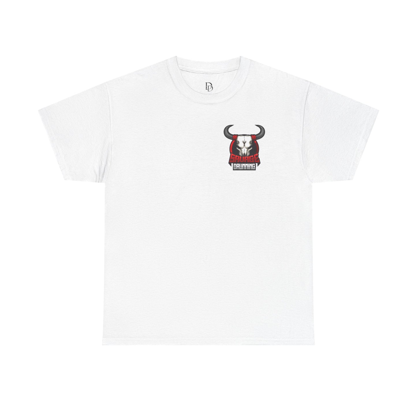 Savage Drumming Logo Cotton Tee
