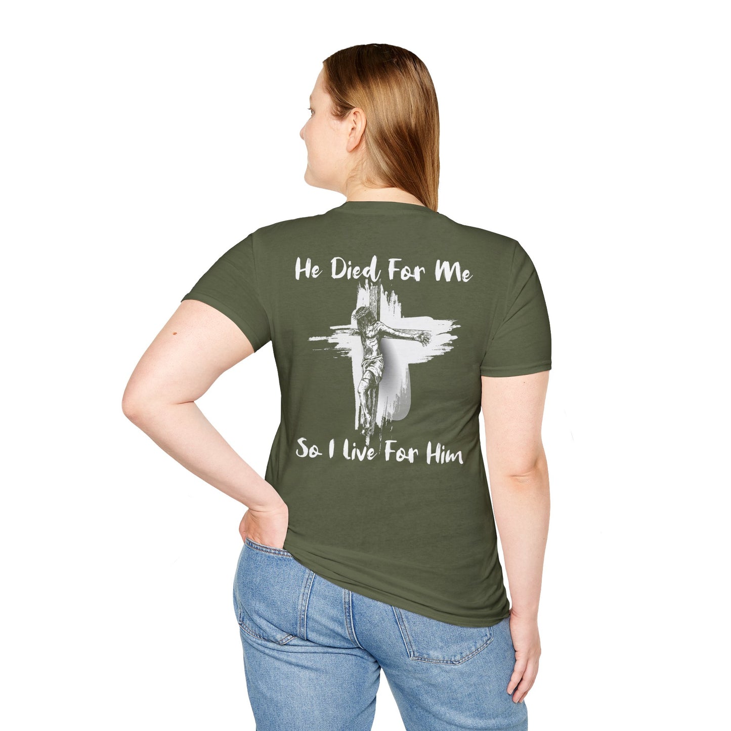 Christian Faith Unisex T-Shirt He Died For Me