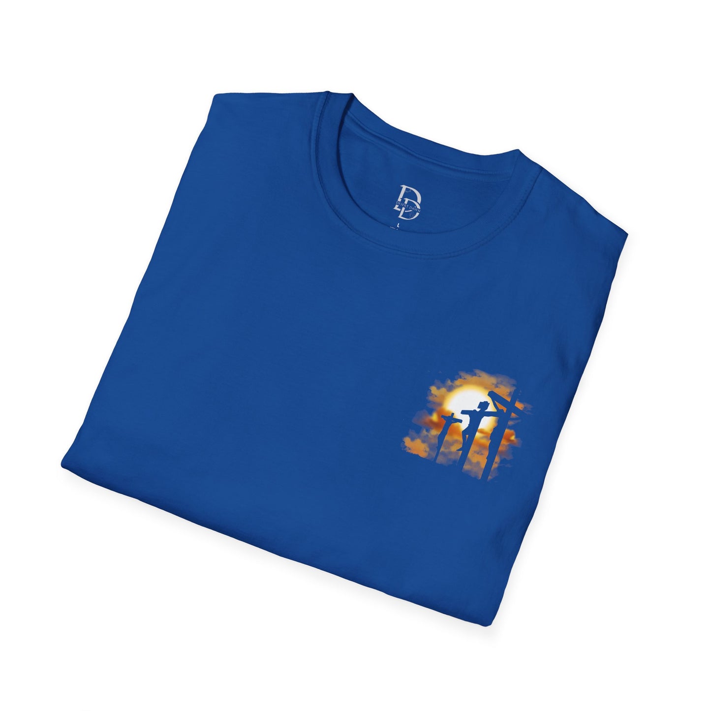 Christian T-Shirt Blessed loved and led