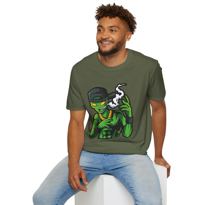 Alien Smoking T-Shirt