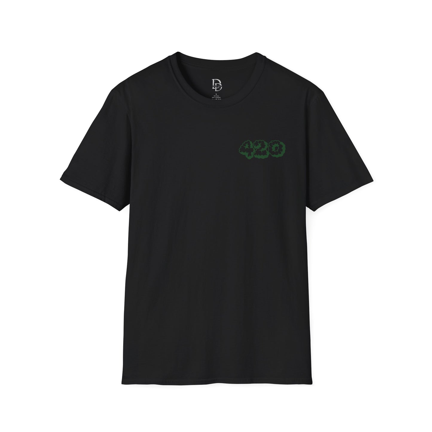 420 Graphic Unisex T-Shirt - Blunt Smoking Graphic