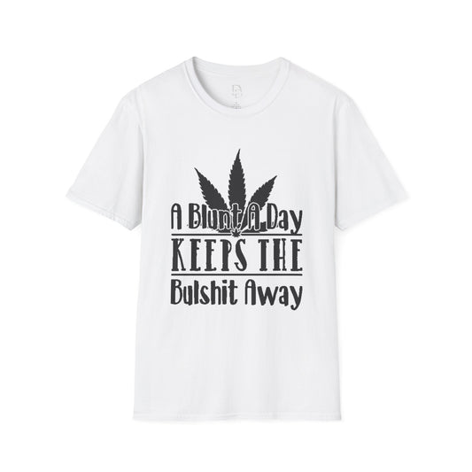 Funny Cannabis T-Shirt - A Blunt A Day