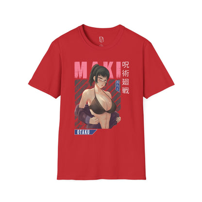 Maki Zennin Jujitsu Softstyle T-Shirt - Anime Character Tee