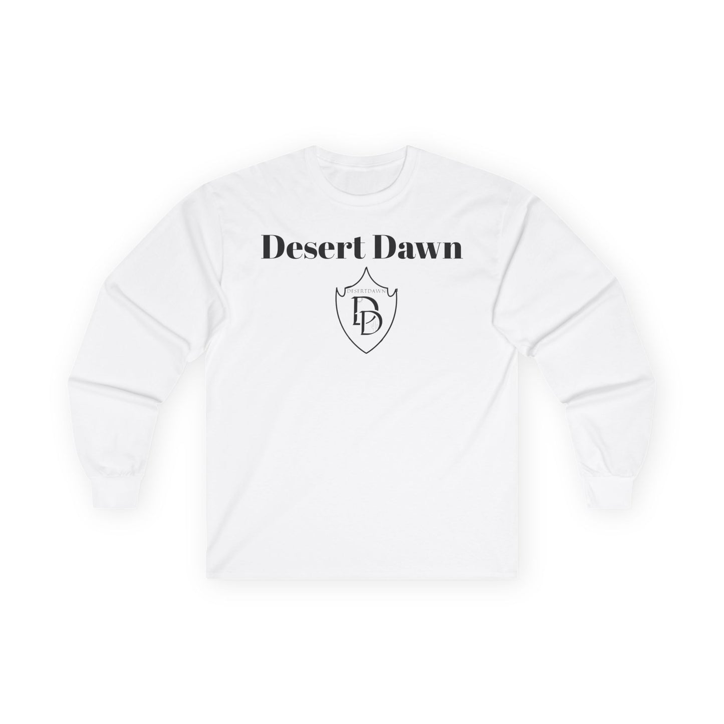 Desert Dawn Shield Design Long Sleeve Tee