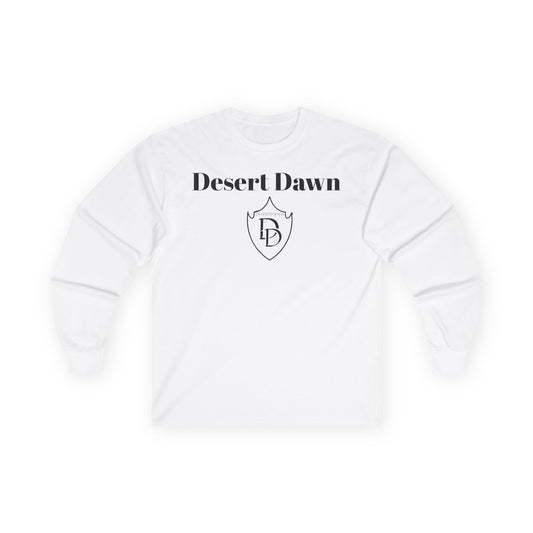 Desert Dawn Shield Design Long Sleeve Tee