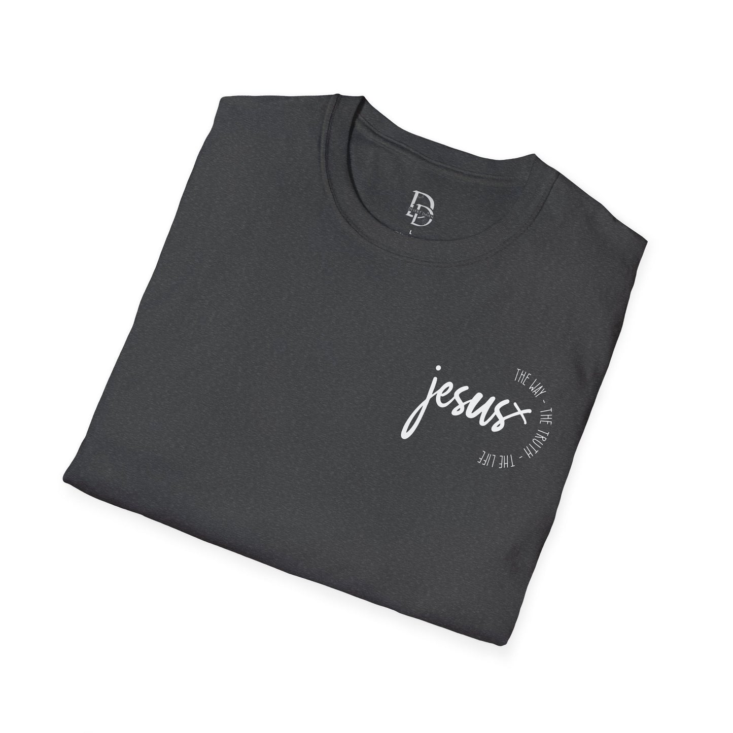Inspirational Graphic Tee Jesus Design