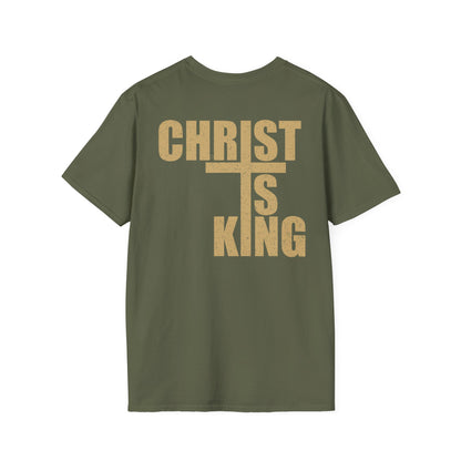 Faith-Inspired Unisex T-Shirt - 'Christ is King' Graphic Tee