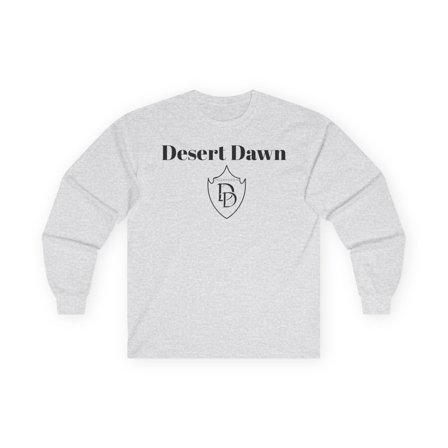 Desert Dawn Shield Design Long Sleeve Tee