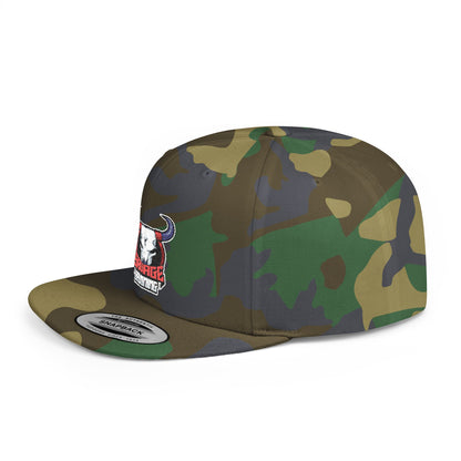 Savage Drumming Flat Bill Snapback Hat