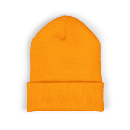 Embroidered Savage Drumming Cuffed Beanie