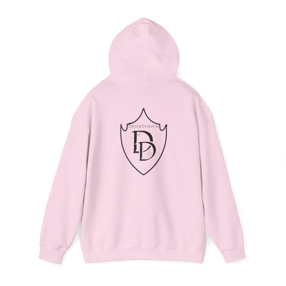 Desert Dawn Shield Design Hooded Sweatshirt