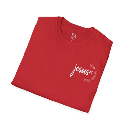 Inspirational Graphic Tee Jesus Design