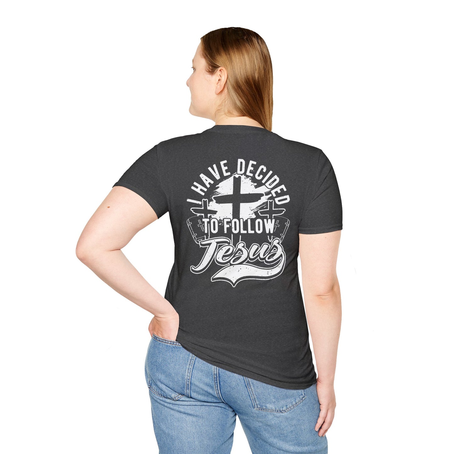 Inspirational Graphic Tee Jesus Design
