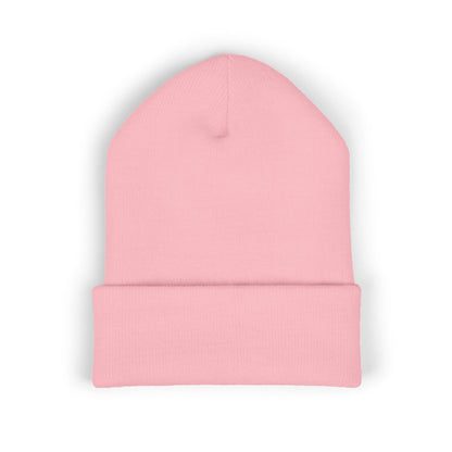 Embroidered Savage Drumming Cuffed Beanie