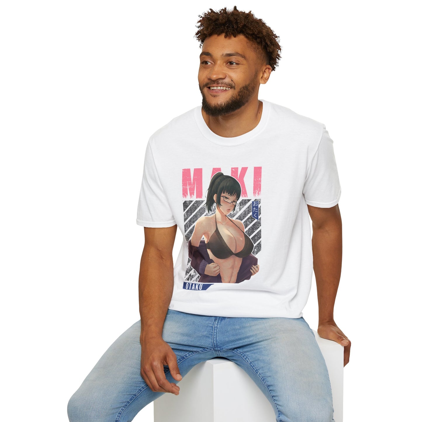 Maki Zennin Jujitsu Softstyle T-Shirt - Anime Character Tee