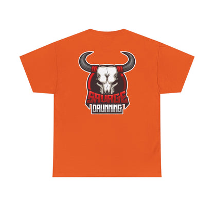 Savage Drumming Logo Cotton Tee