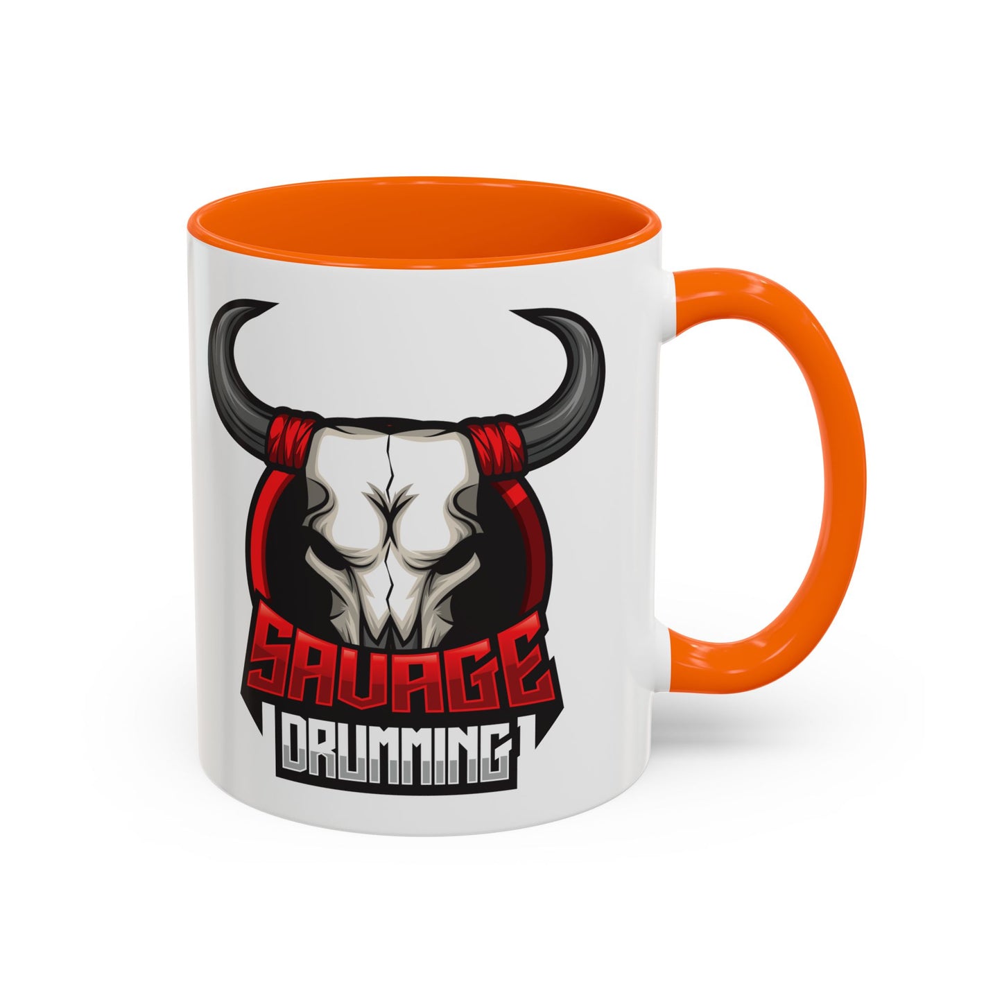 Savage Drumming Accent Coffee Mug | 11 & 15oz |