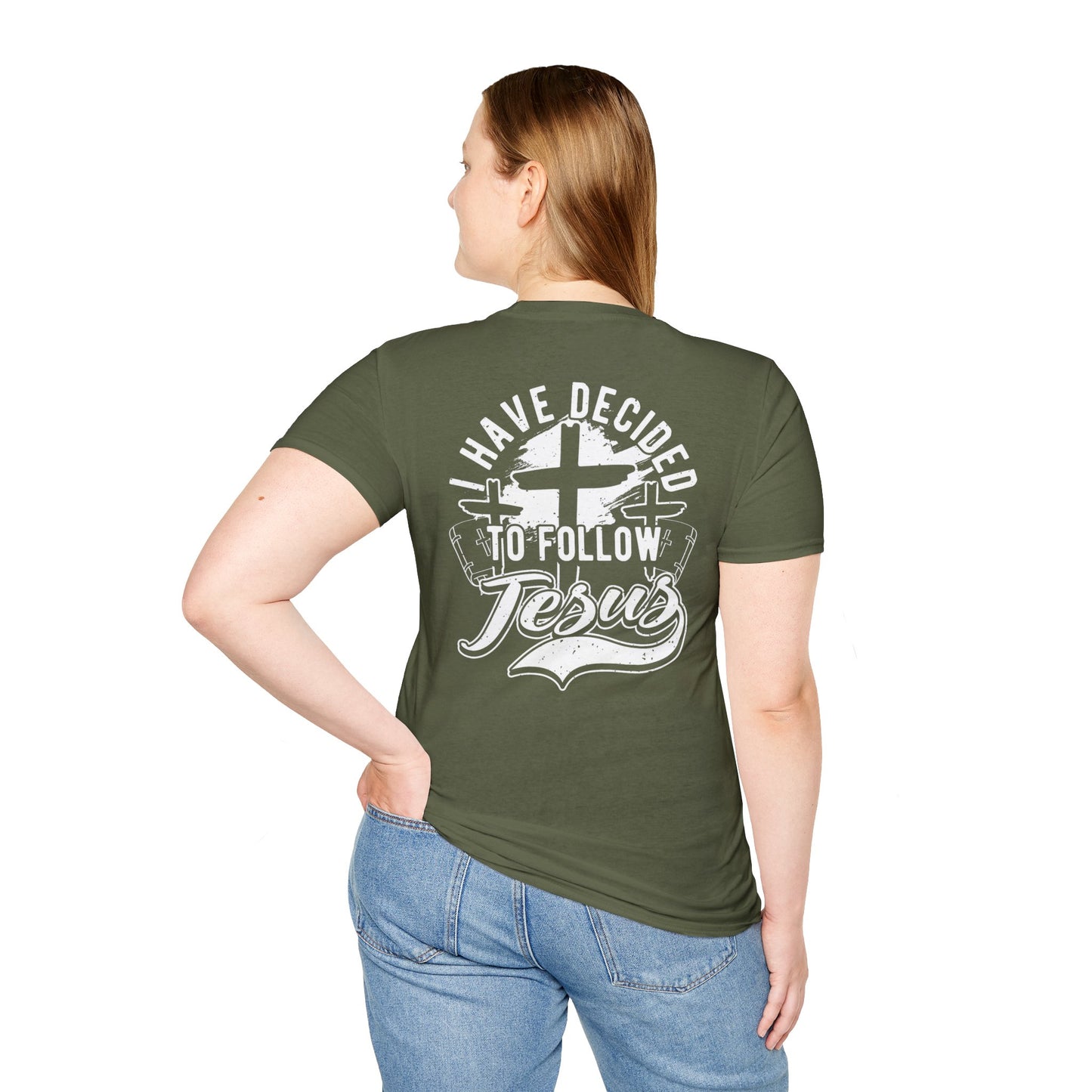 Inspirational Graphic Tee Jesus Design