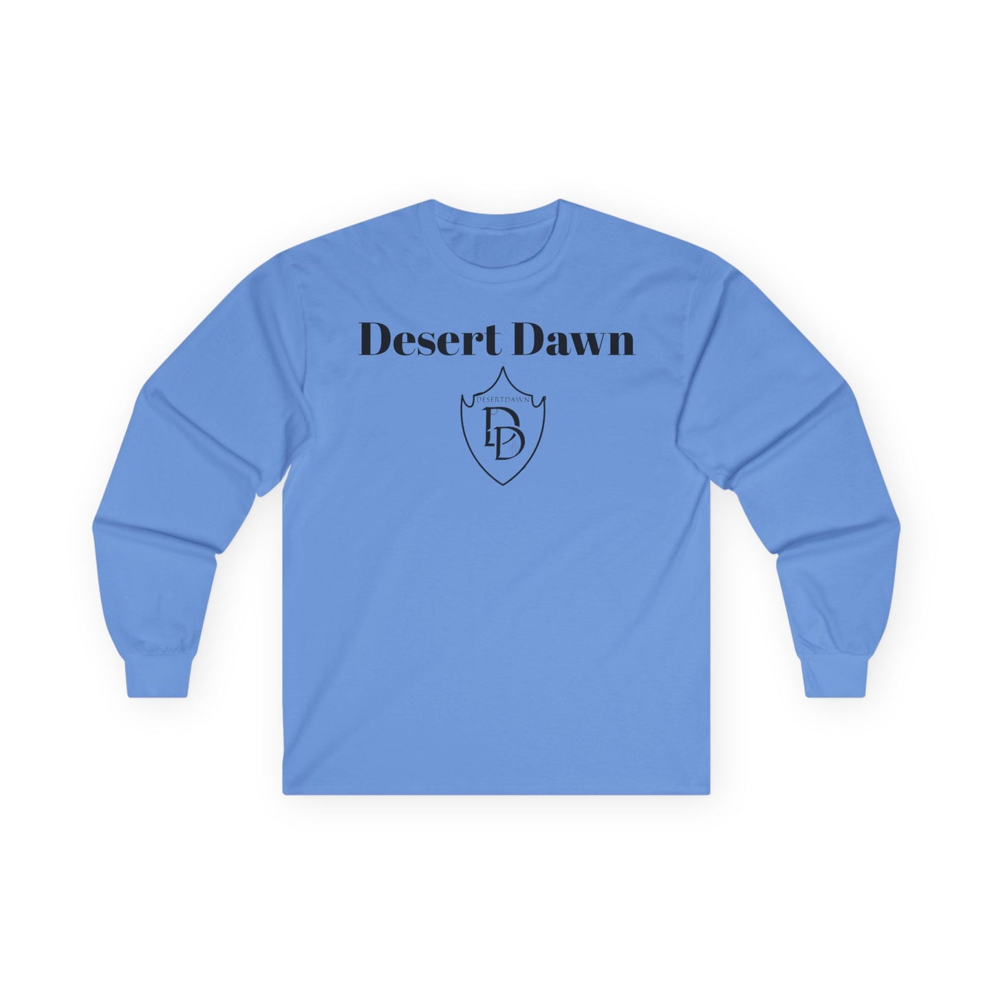 Desert Dawn Shield Design Long Sleeve Tee