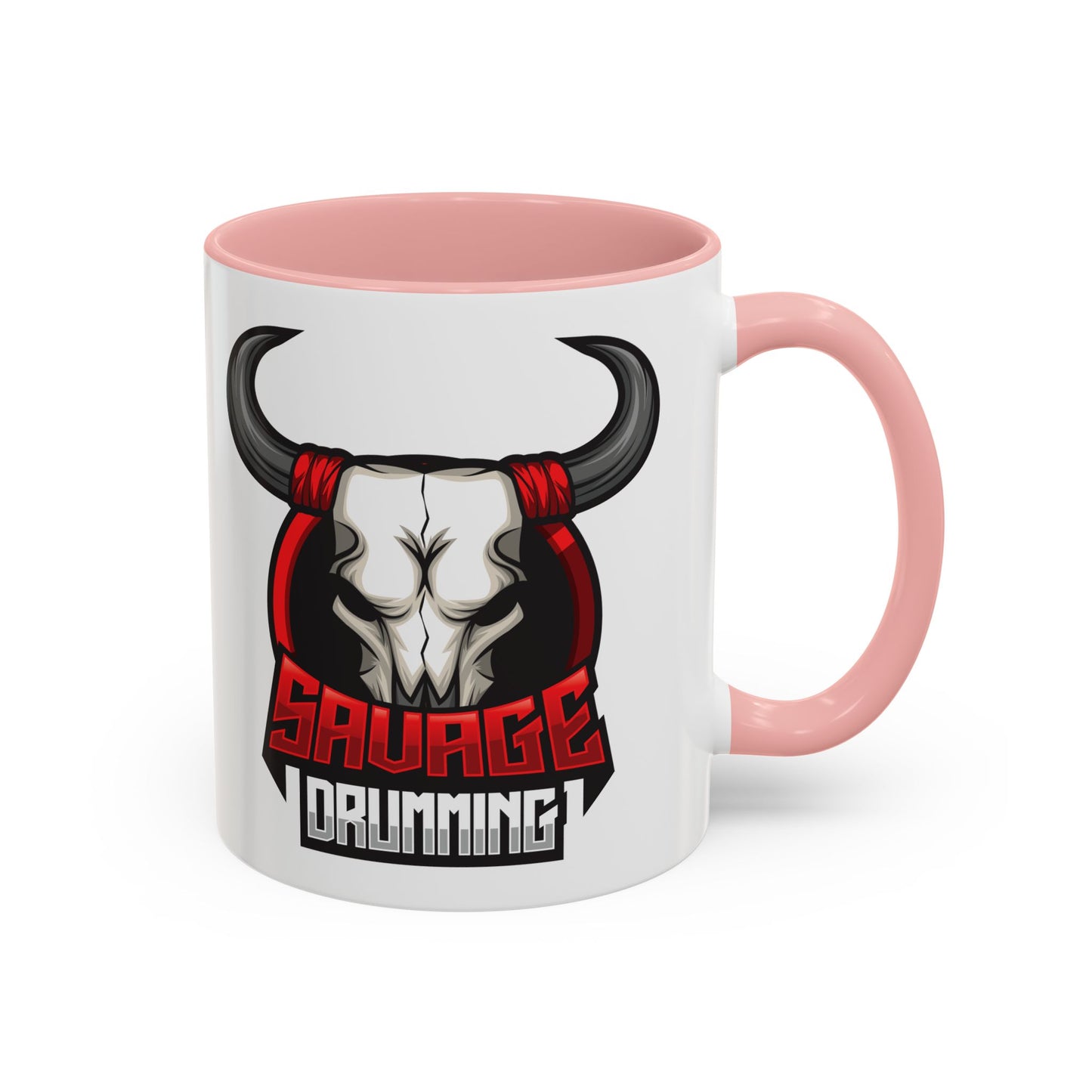 Savage Drumming Accent Coffee Mug | 11 & 15oz |