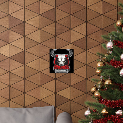 Savage Drumming Matte Vertical Poster