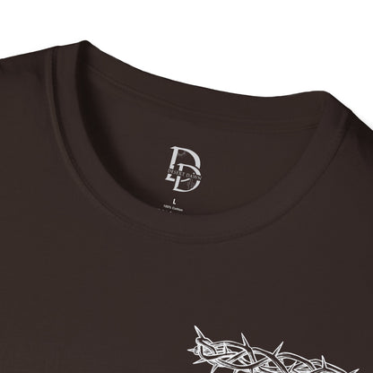 Faith-Inspired Unisex T-Shirt - Christ & King W/Thorn Crown Tee