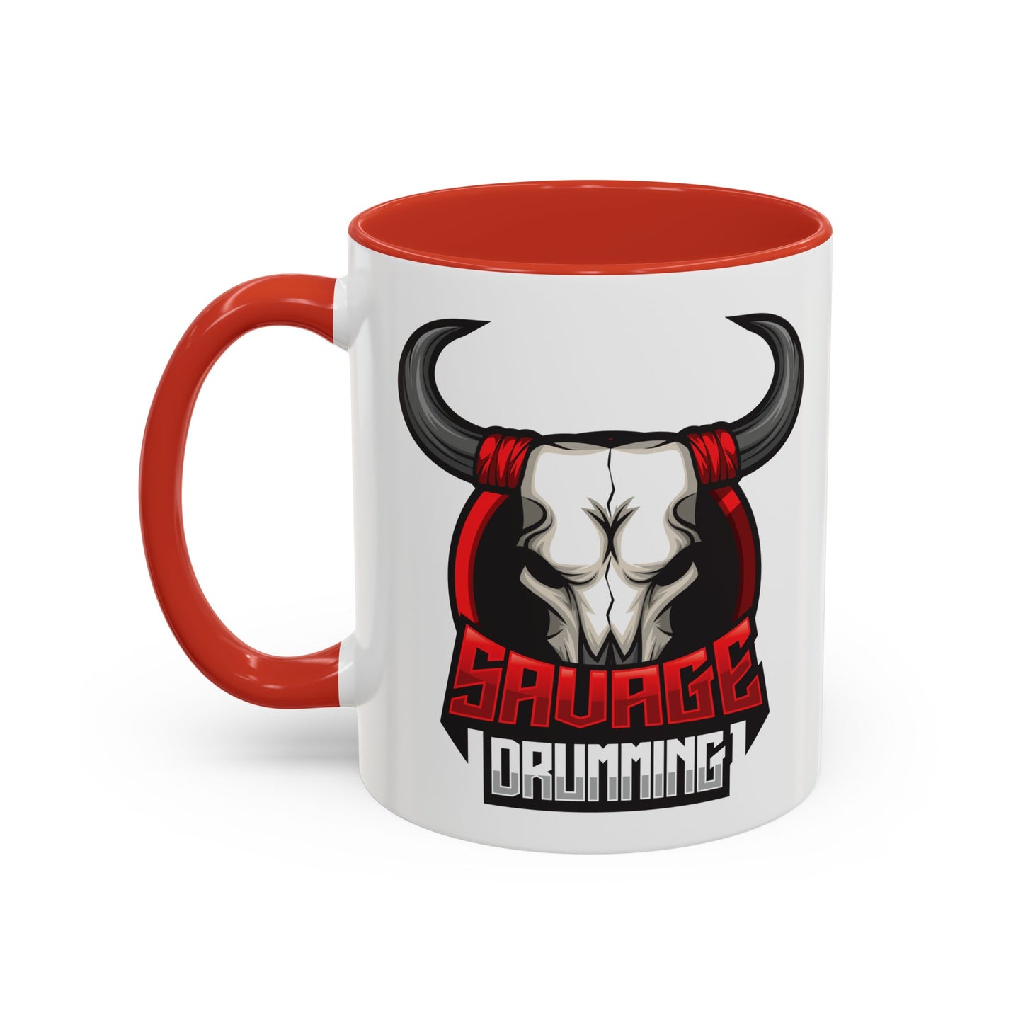 Savage Drumming Accent Coffee Mug | 11 & 15oz |
