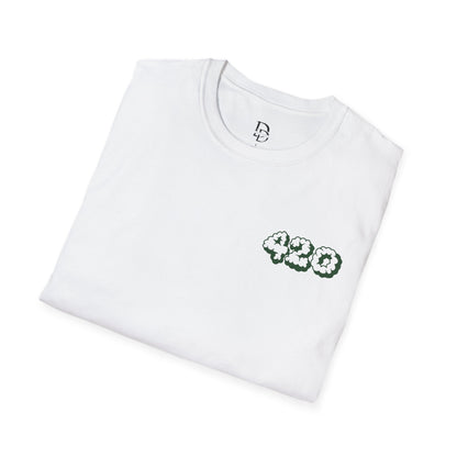 420 Weed Limit Unisex Softstyle T-Shirt | Cannabis Lover Tee for 4/20 Celebrations