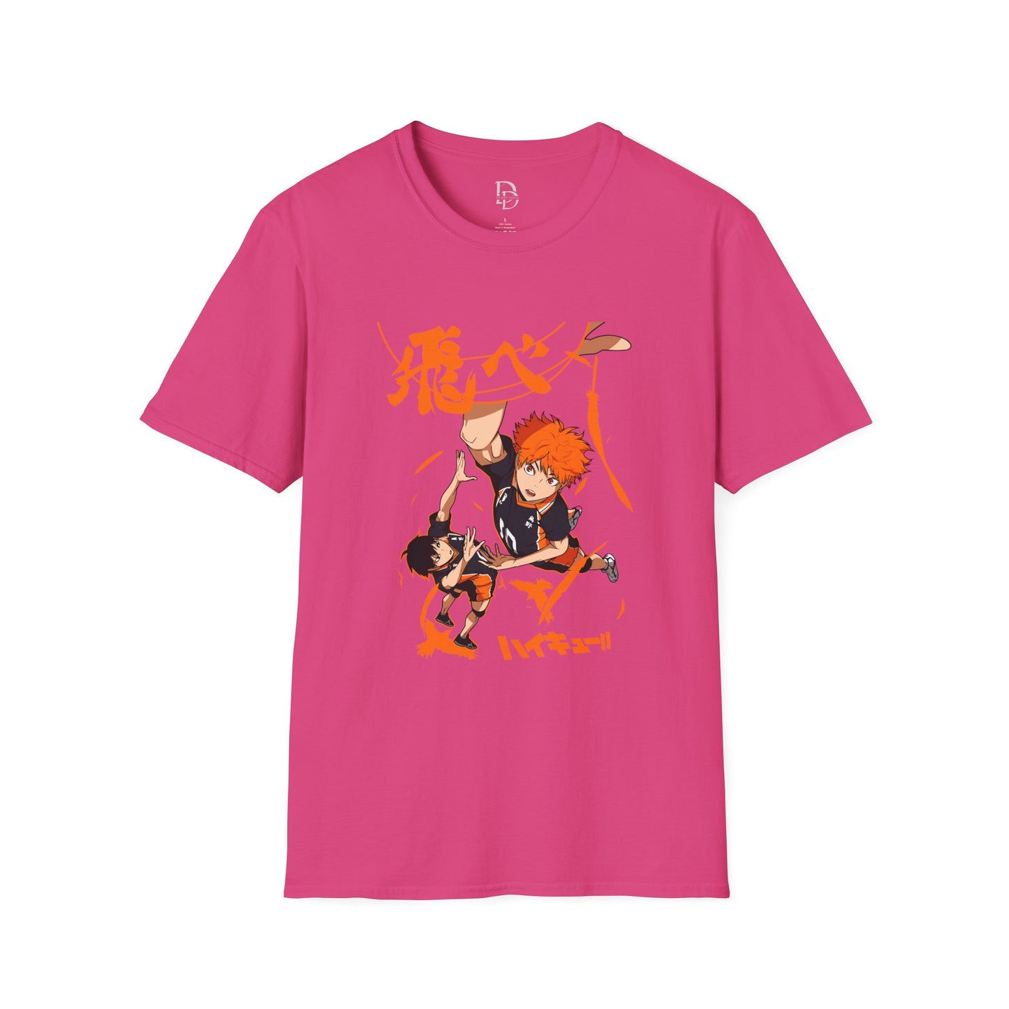 Anime Spiking Volleyball T-Shirt