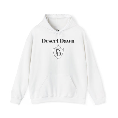 Desert Dawn Shield Design Hooded Sweatshirt