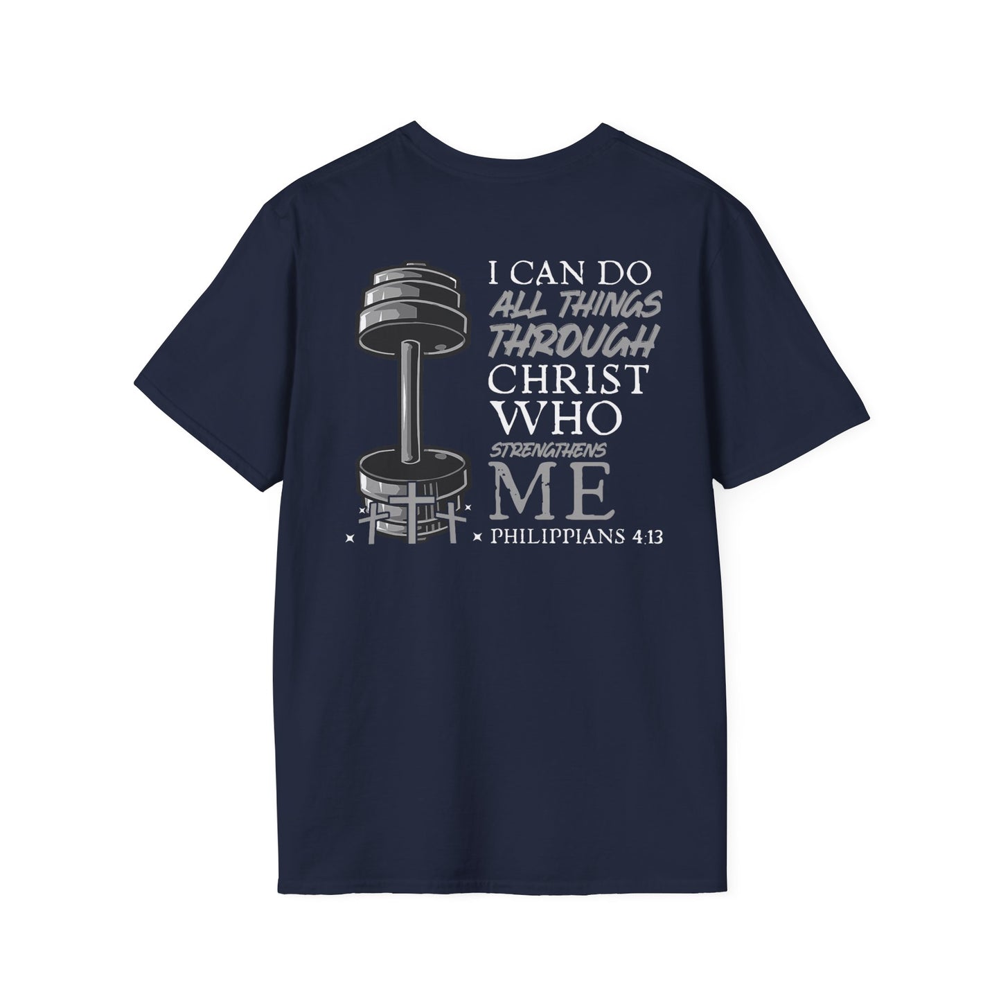 Christian Fitness Tee Philippians 4:13