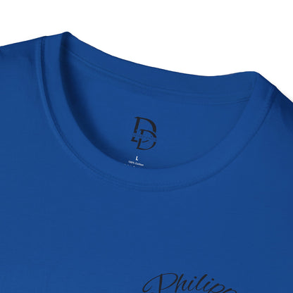 Inspirational Lion Tee | Unisex Softstyle T-Shirt, Christian Apparel, Philippians 4:13