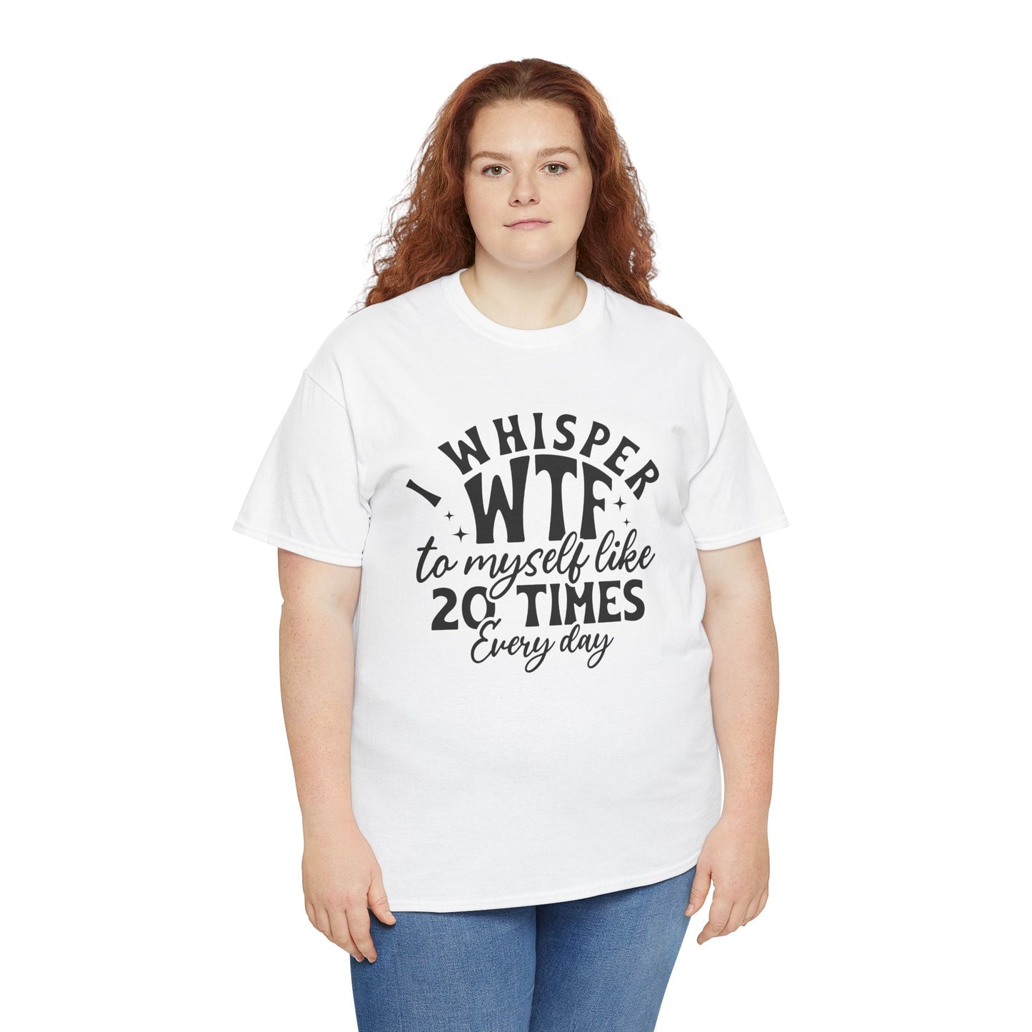 I Whisper WTF Tee