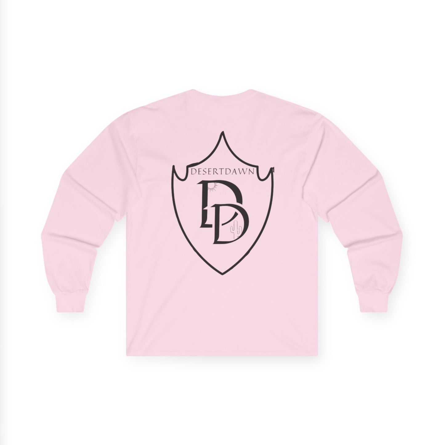 Desert Dawn Shield Design Long Sleeve Tee