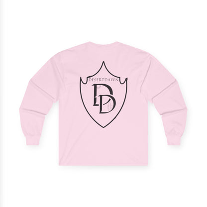 Desert Dawn Shield Design Long Sleeve Tee