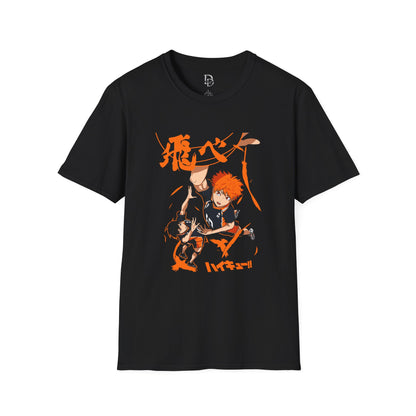 Anime Spiking Volleyball T-Shirt