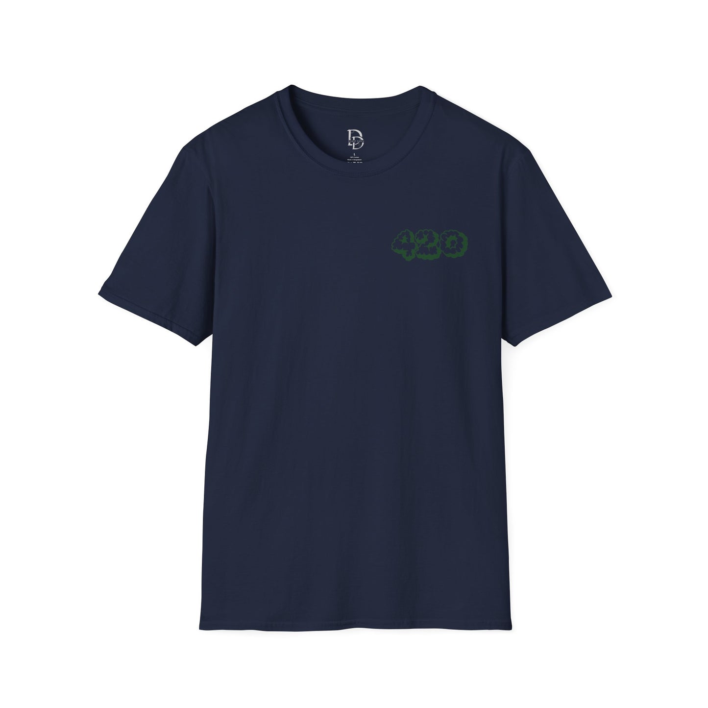 420 Graphic Unisex T-Shirt - Blunt Smoking Graphic