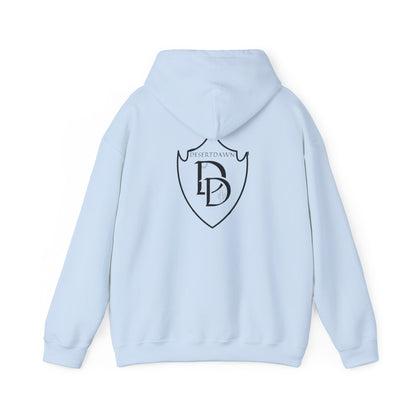 Desert Dawn Shield Design Hooded Sweatshirt