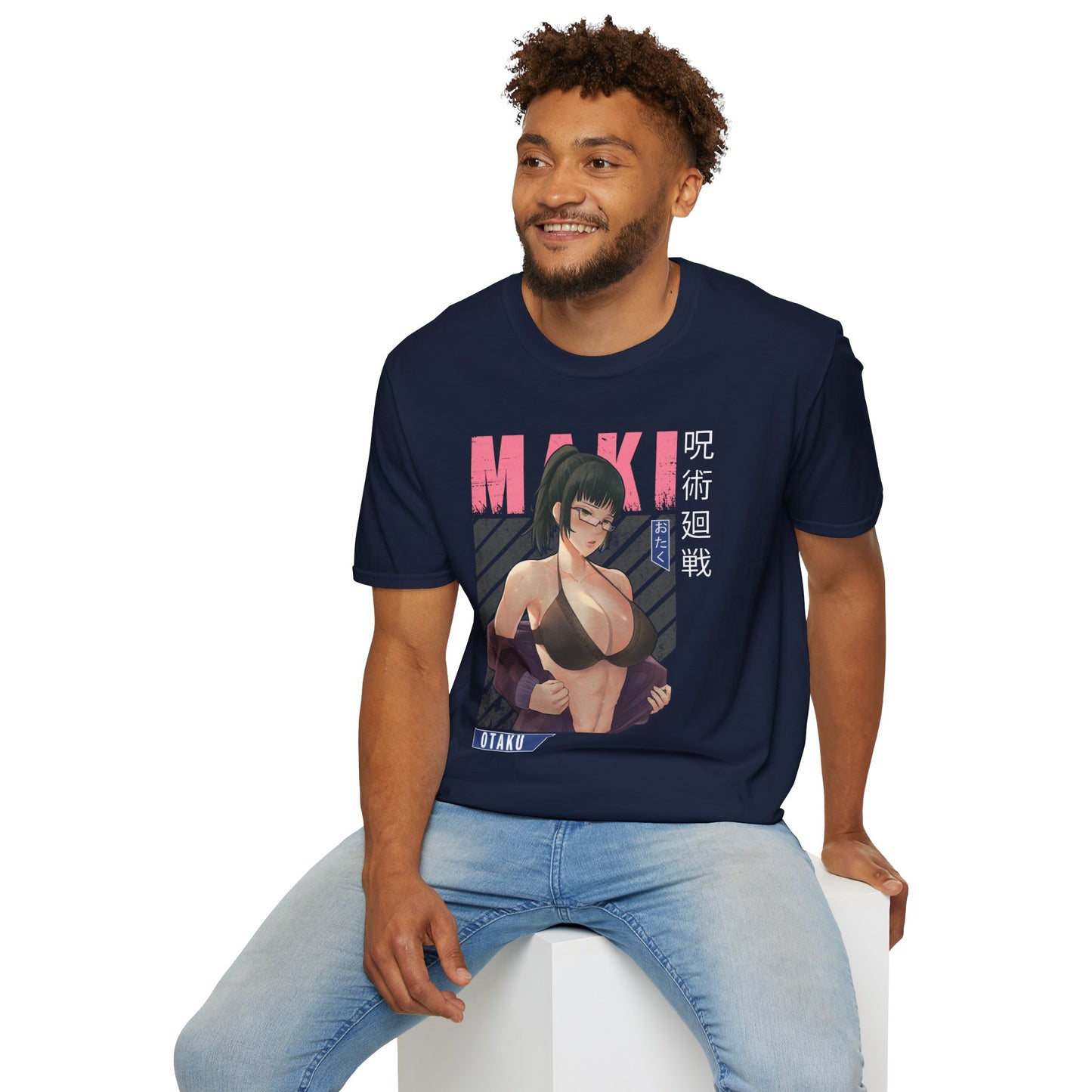 Maki Zennin Jujitsu Softstyle T-Shirt - Anime Character Tee