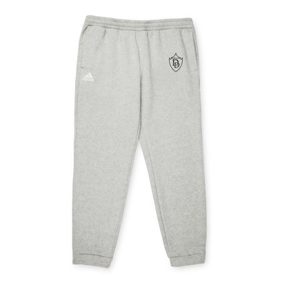Adidas Fleece Joggers Desert Dawn Shield design