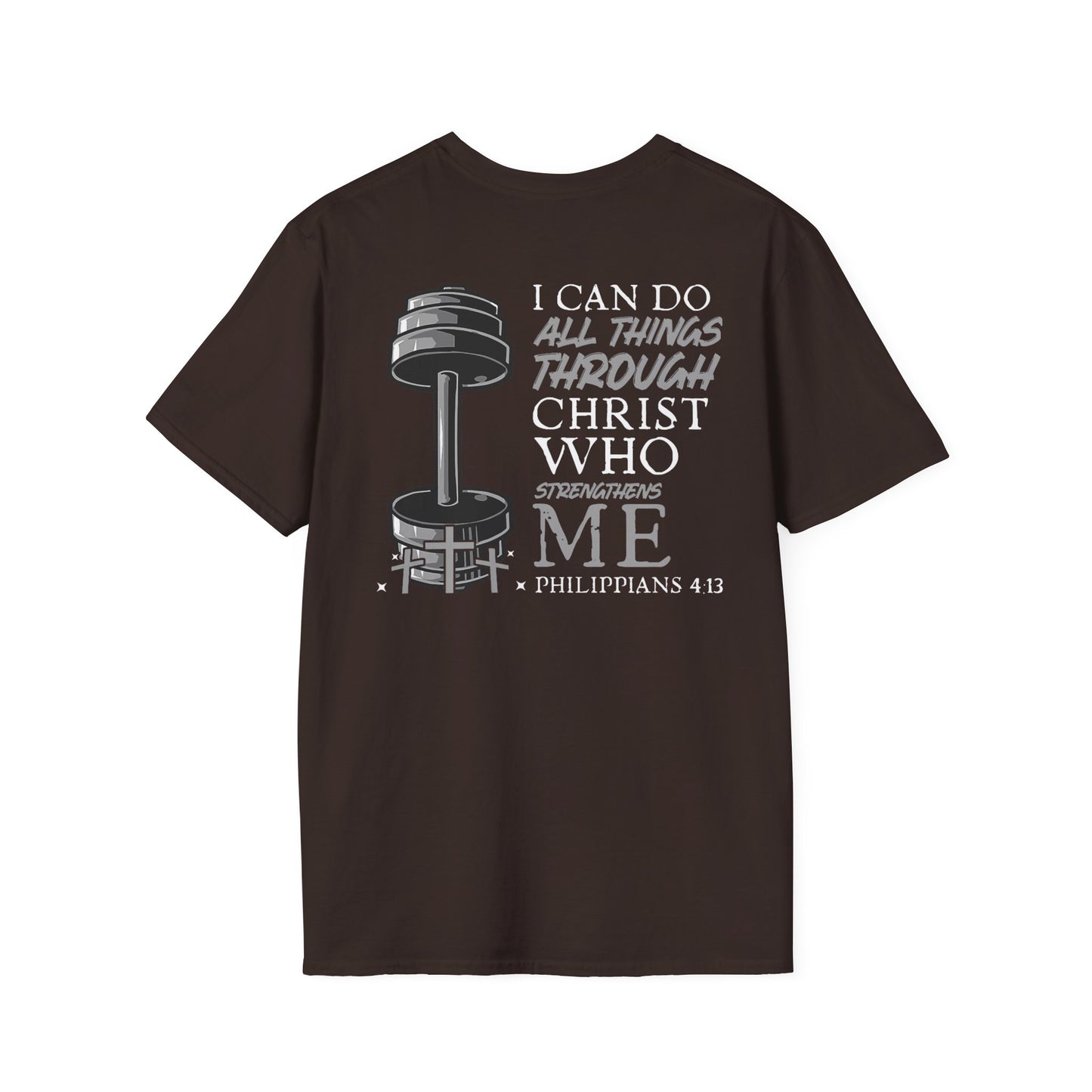 Christian Fitness Tee Philippians 4:13